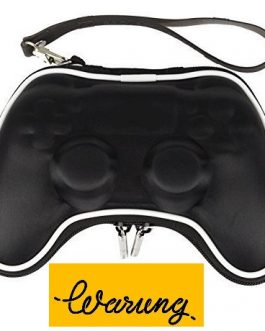 Warung Black Airform Controller Pouch Travel Case Bag Protector For PS4 Wireless Controller [video game]