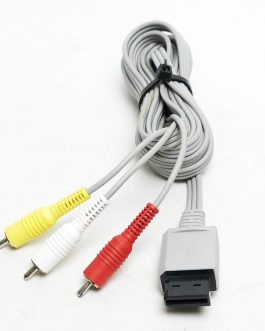 Original Nintendo Wii Audio Video AV Cable Cord (Bulk Packaging)