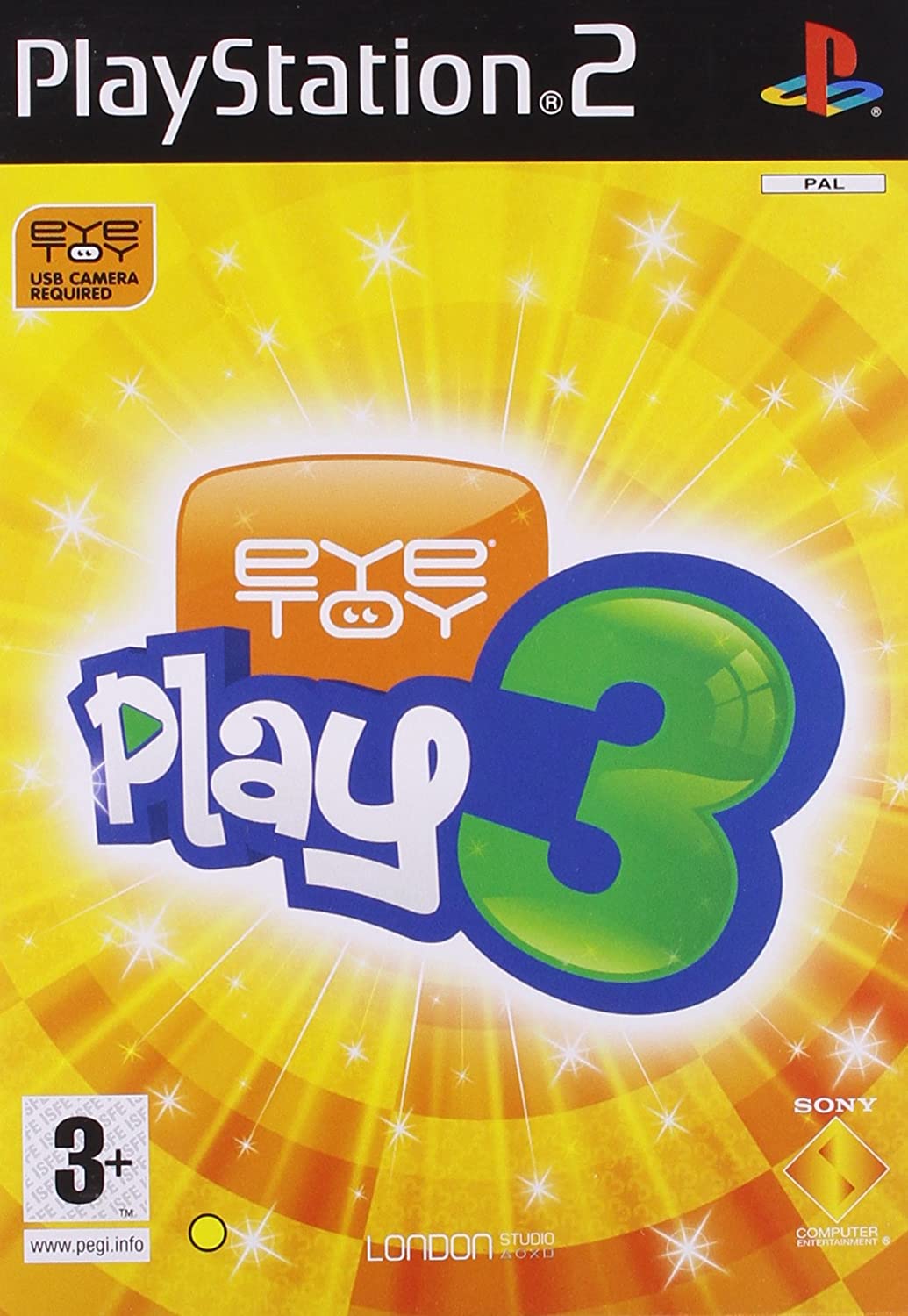 Eyetoy Play 3 (PS2) PAL – Game Land