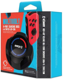 MultiVolt 4-Port Charging Dock for Switch Joy-Con - Armor3