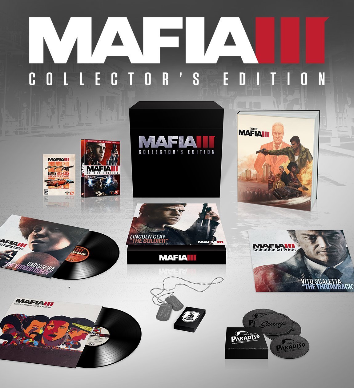Mafia III Collectors Edition – PlayStation 4 [PS4] – Game Land