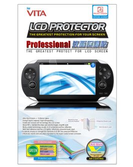 PS Vita LCD Screen Protector by Project Design JAPAN IMPORT