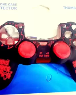 PS4 Controller Skin , Anti-Slip Grip Silicone Cover Protector Case Compatible with PS4 Slim / PS4 Pro Wireless / Wired Gamepad Controller (Black)