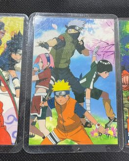 Naruto Cards Set of 3 ( FRONT AND BACK )