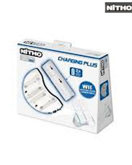 Nitho Charging Plus for Wii [DOCK + BATTERIES]