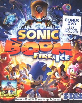 Sonic Boom Fire and Ice – Launch Edition – With Bonus DVD ( Nintendo 3DS NTSC )
