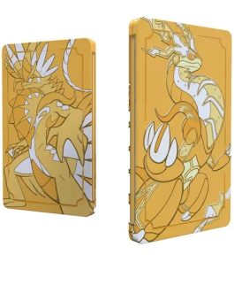 Pokemon Scarlet and Violet Double Pack Nintendo Switch STEELBOOK / STEEL CASE Only