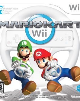 Mario Kart Wii With Wii Wheel ( Nintendo Wii ) ( ORIGINAL NINTENDO PAL )