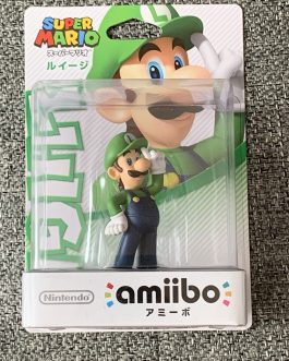 Nintendo amiibo LUIGI Super Mario Bros. 3DS Wii U JP Version