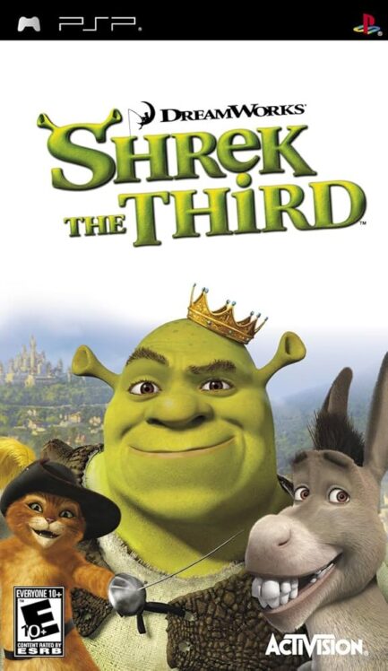 SHREK THE THIRD PSP