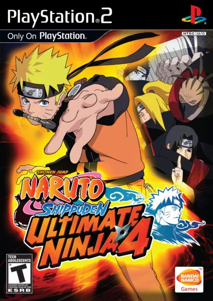 NARUTO SHIPPUDEN ULTIMATE NINJA 4 PS2 PAL