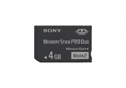 SONY MEMORY STICK PRO DUO 4 GB Original memory card for PSP