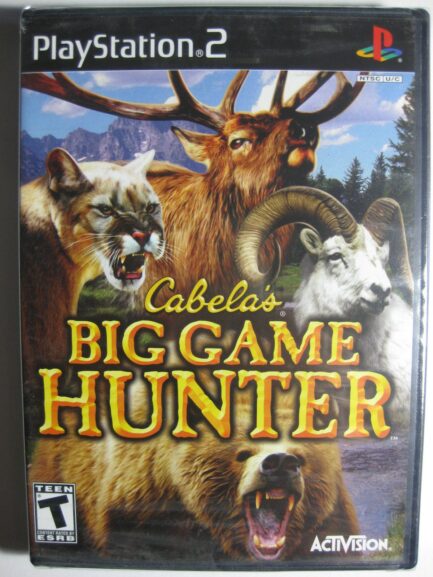 Calbela’s Big game hunter PS2 ( NTSC )