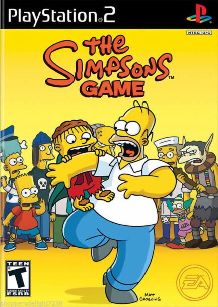 THE SIMPSONS GAME PS2 PAL