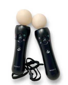 SONY MOVE CONTROLLER FOR PS3 AND PS4 ( 2 - UNITS BUNDLE ) LIKE NEW CONDITION