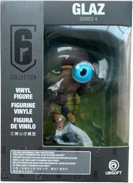 UBISOFT ORIGINAL - Glaz Chibi Figure - Rainbow Six Siege Collection - DLC Code Included - Series 4