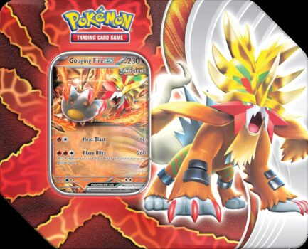 Pokemon TCG : Paradox Destinies Tin - Gouging Fire EX