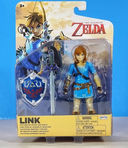 Jakks Pacific Legend of Zelda Link with Master Sword & Shield
