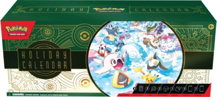 POKEMON - HOLIDAY CALENDAR 2024 (ENGLISH) TCG CARDS SET ORIGINAL