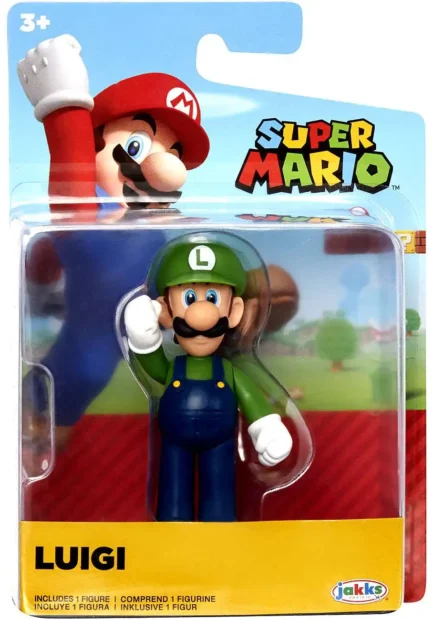 JAKKS PACIFIC ORIGINAL LUIGI 2.5-Inch Mini Figure