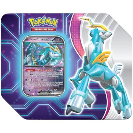 Pokémon Paradox Destinies Tin - Iron Crown OFFICIAL