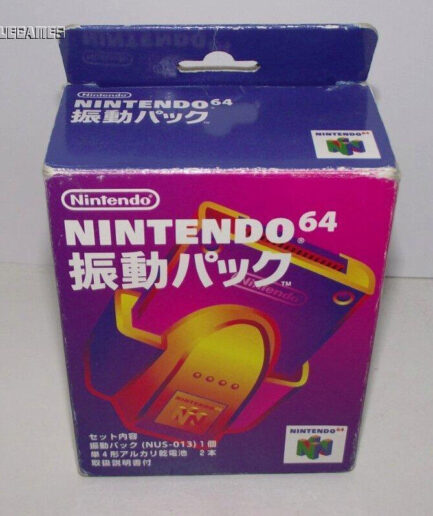 Genuine Nintendo 64 N64 Boxed Rumble Pak JAPAN IMPORT