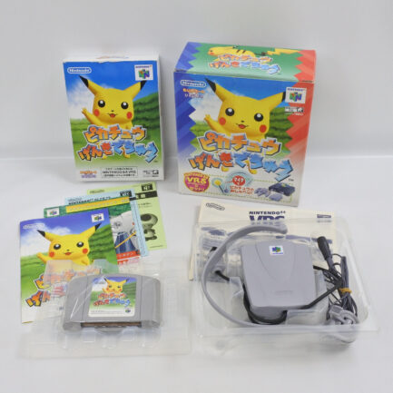 Hey You , Pikachu ! Pokémon VRS set BOXED N64 Nintendo 64 Japan Import ( complete )