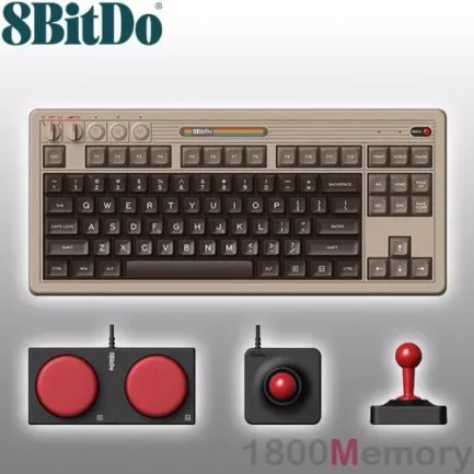 8BitDo Retro Mechanical Keyboard N Edition Dual Super Buttons 2.4GHz RF USB