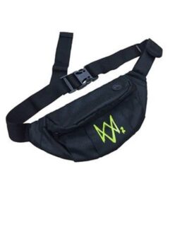 Ubisoft Watch dogs 2 WAIST POUCH / COLLECTIBLE BAG WITH MULTIPLE POCKETS / ZIPPERS