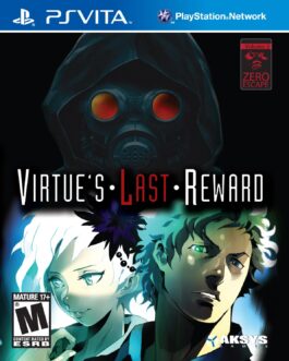 VIRTUE’S LAST REWARD PS VITA BOX AND COVER ART DAMAGED