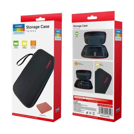 DOBE Carrying Case EVA Travel Zipper Storage Bag with Card Box For Nintendo Switch 2