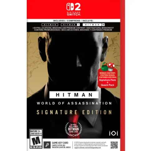 HITMAN WORLD OF ASSASSINATION SIGNATURE EDITION SWITCH 2