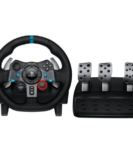 Logitech G29 Driving Force Racing Wheel and Floor Pedals for PS5, PS4, PC, Mac - Black