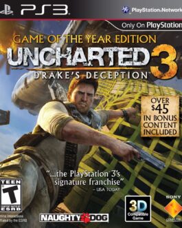 Uncharted 3 : Drake’s Deception – Game of the Year Edition (PS3)