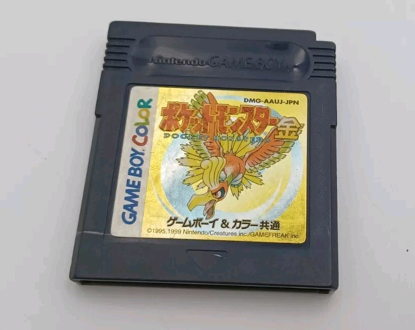 Pokémon Gold Ho-oH Nintendo Gameboy Color Pocket Monster Japanese Version