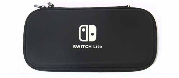 WARUNG ZIPPER CASE FOR NINTENDO SWITCH LITE BLACK