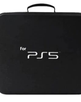 WARUNG TRAVEL CASE / ZIPPER CASE FOR PS5 FAT DISC / DIGITAL EDITION - BLACK