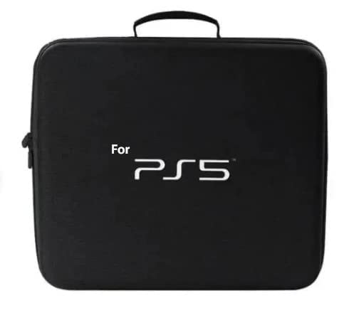 WARUNG TRAVEL CASE / ZIPPER CASE FOR PS5 FAT DISC / DIGITAL EDITION - BLACK