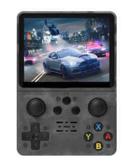 WARUNG R35S Retro Video Game Console 32GB Branded Memory Card Mini Handheld 3.5-inch IPS Screen