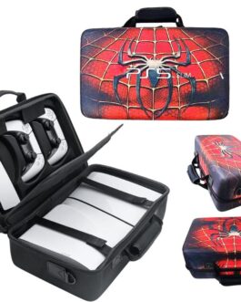 WARUNG ZIPPER CASE / STORAGE BAG FOR PS5 SLIM ( SPIDERMAN DESIGN )