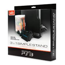PEGA 3 IN 1 SIMPLE STAND / DOCK FOR PS3 SLIM CONSOLE