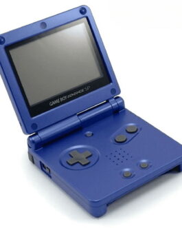 NINTENDO GAME BOY ADVANCE SP COBALT BLUE AGS-001 ( WITH 10 REPR GAME CARTS )