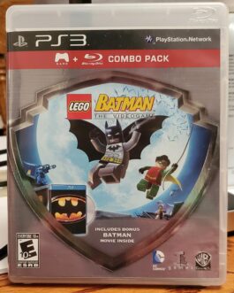 Lego Batman the video game + Batman movie disc combo PS3