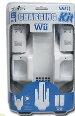 PEGA 6 IN 1 CHARGING DOCK WITH COOLING FAN FOR NINTENDO WII