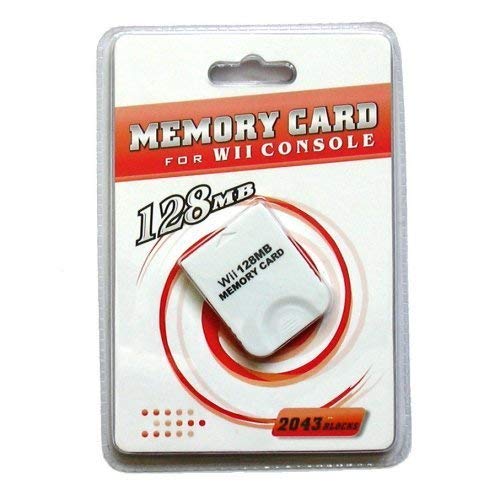 WARUNG 128MB Memory Card Stick Compatible for Nintendo Wii GameCube