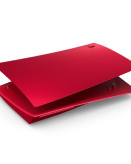 OFFICIAL SONY PS5 DISC EDITION CONSOLE COVER PLATES ( VOLCANIC RED )