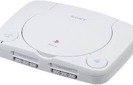 SONY PS1 SLIM MODDED WITH BLACK CONTROLLER BUNDLE