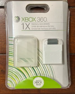 Sealed Genuine Official Microsoft Xbox 360 Console Memory Card Unit 64MB