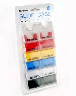 WARUNG SLIDE CASE / HARD SHELL STORAGE CASE FOR NINTENDO DS GAME CARTRIDGES / CARDS