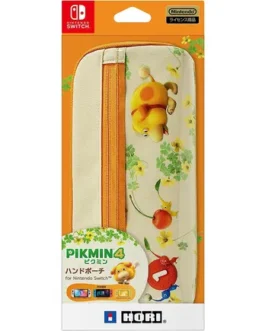 HORI Hand Pouch for Nintendo Switch / Nintendo Lite / Nintendo OLED Model ( Pikmin 4 ) JAPAN IMPORT